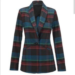Plaid Holiday Blazer